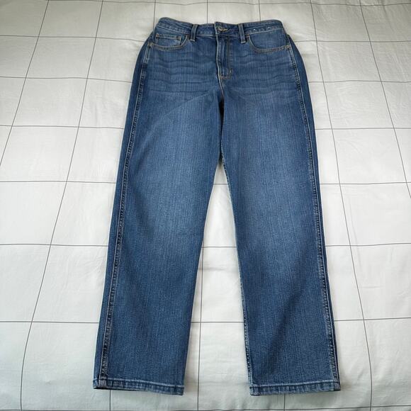 Abercrombie & Fitch Denim - Abercrombie & Fitch Jeans Womens 28 Blue Mom High Rise Straight Leg Denim Medium